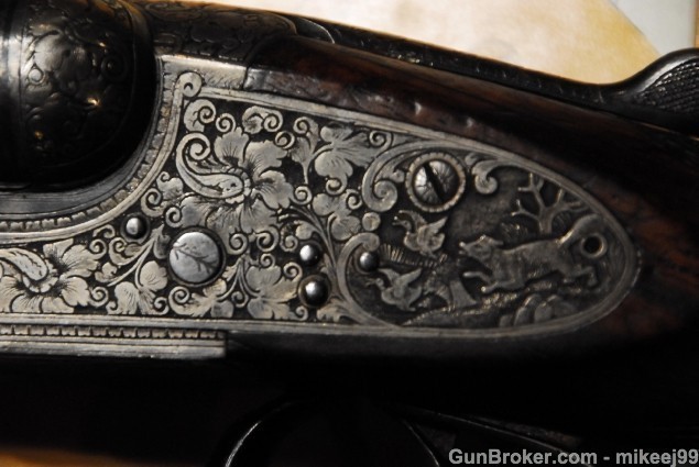 Dreyse (like Sauer) prewar elaborate Sidelock 12-img-1