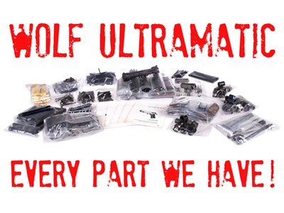 Wolf Ultramatic EVERY PART WE HAVE IN HOUSE Over 50 POUNDS- ONE PRICE!