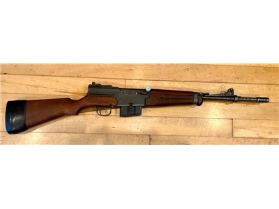 French Mas, semi- automatic, converted to 7.62 / .308.Very nice condition. 
