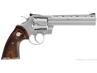 COLT PYTHON STAINLESS .357 MAG / .38 SPECIAL 6" BARREL 6-ROUND