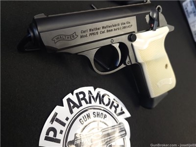 PPK/S, .380 ACP, 3.3" Barrel, Fixed Sights, Blued, IVS Exclusive