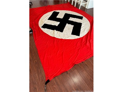 WWII GERMAN BANNER/ FLAG/ HUGE/ ORIGINAL/ OTHER ITEMS*I