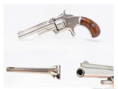 Nice OLD WEST Antique SMITH & WESSON No. 1 BORED THROUGH CYLINDER Revolver 