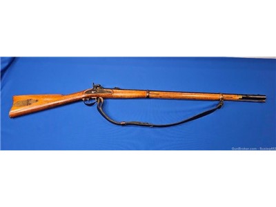 NAVY ARMS CO. Vintage CIVIL WAR REPRO Springfield 1863-ITALY ! Excellent