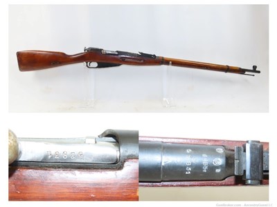 WORLD WAR II Era Soviet IZHEVSK ARSENAL Mosin-Nagant Model 91/30 C&R Rifle 