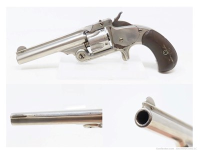Antique SMITH & WESSON .32 Single Action TOP BREAK Revolver WILD WEST 
