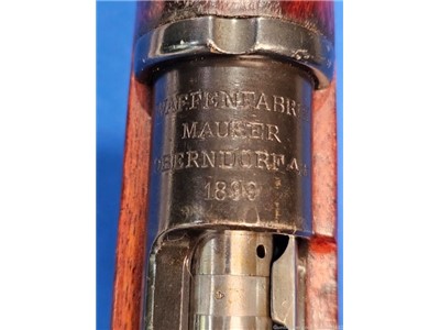 1899 Waffenfabrik Oberdorf Swedish Mauser Excellent ! Mostly matching