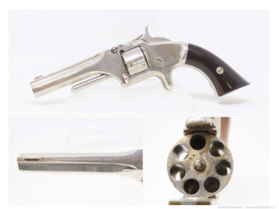 VERY NICE Antique CIVIL WAR Era SMITH & WESSON No. 1 Revolver “WILD WEST”  