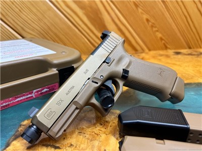 NEW IN BOX ! GLOCK 19X MOS .9MM FDE 19 ROUND MAGS DAVIDSON'S EXCLUSIVE