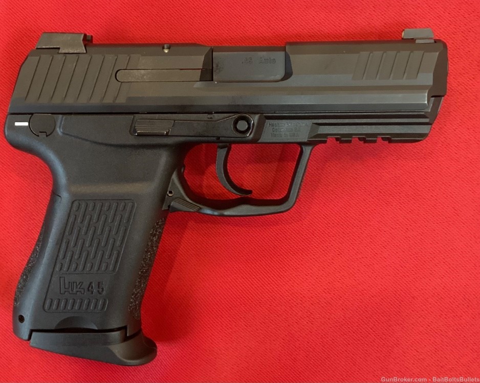 Heckler & Kotch HK45 Compact V7 45ACP 3 Mags 8+1 Used H&K-img-3