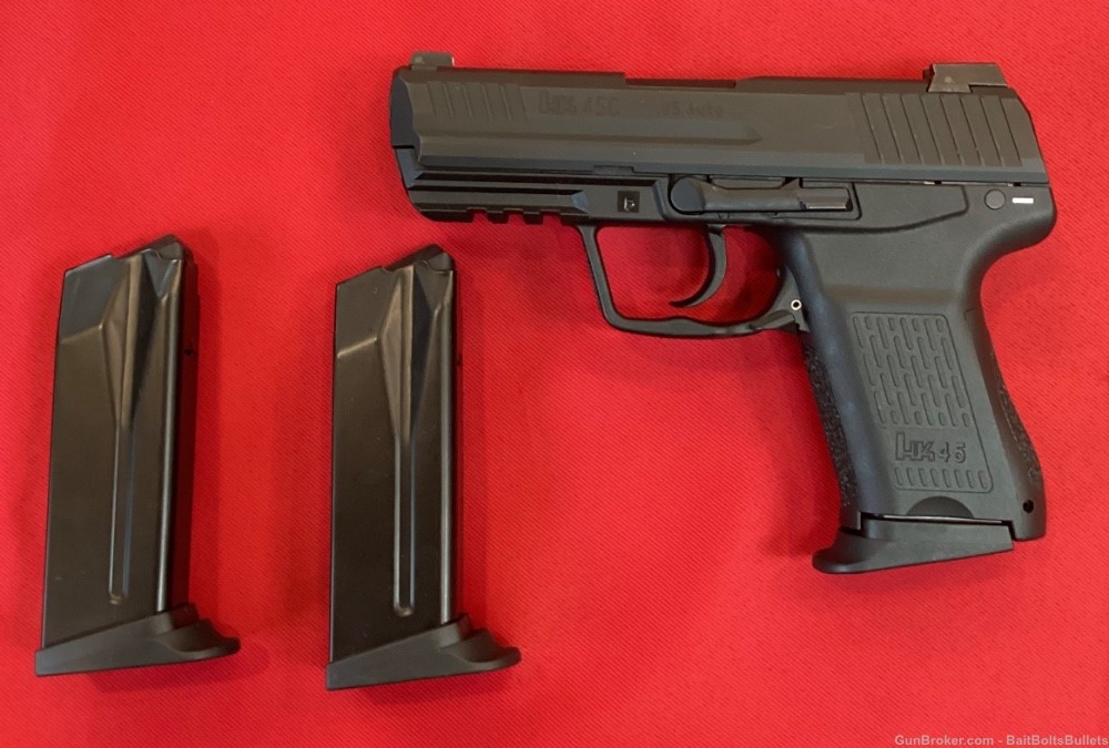 Heckler & Kotch HK45 Compact V7 45ACP 3 Mags 8+1 Used H&K-img-1
