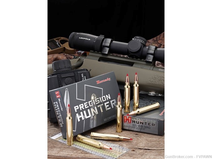 2 Boxes 40 Rds Hornady Precision Hunter 30-06 Springfield Ammo 178 Gr ELD-X-img-0
