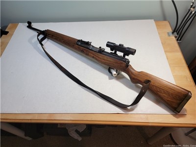 Rare Highly Desirable G43/K43 QVE 45 Berliner Lubecker Sniper Rifle