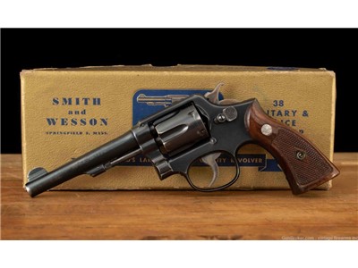 SMITH & WESSON MILITARY & POLICE .38SPL – C1948, BOXED