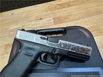 Glock 17 Engraved 9mm NEW / Penny Auction