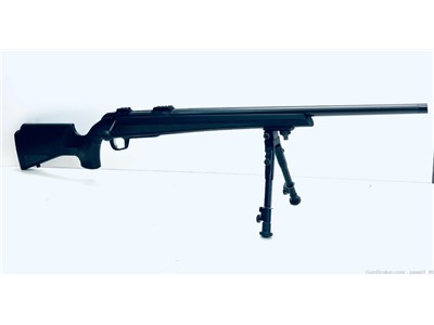CZ USA 600 AL2 ALPHA 6.5 Creedmoor Rifle 22 4+1 Black W/Bi-pod
