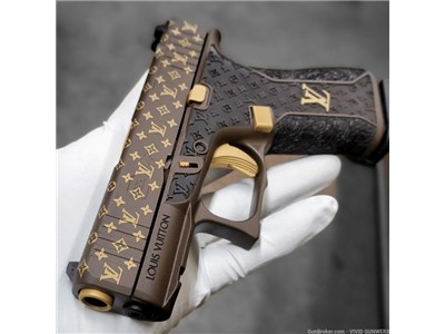 Glock G43X MOS CUSTOM Louis Vuitton "Gucci Glock"