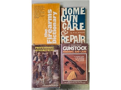 Gunsmithing Books Set of 4