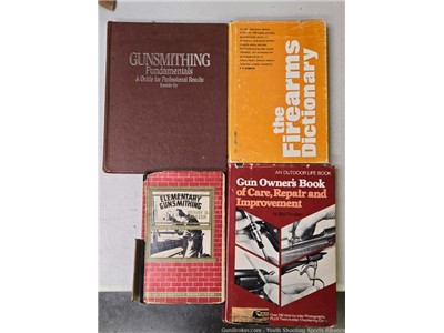 Gunsmithing Books - 4 different