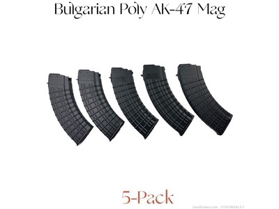 M+M Industries Bulgarian Steel Reinforced Polymer AK-47 Magazine (5 Pack)