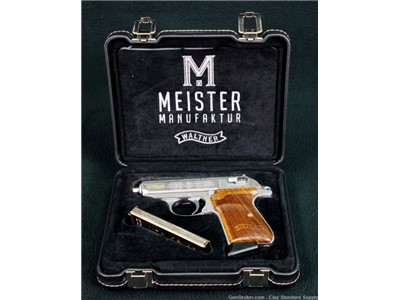 Walther Meister PPK/s Gold Ribbon 3.3” .380ACP
