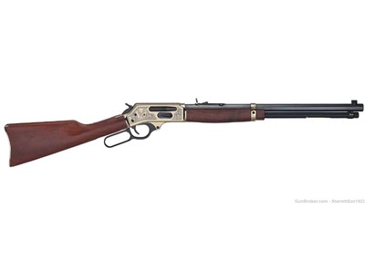 HENRY LEVER ACTION WILDLIFE EDITION 30-30WIN BRASS SIDE GATE 20" H009BGWL