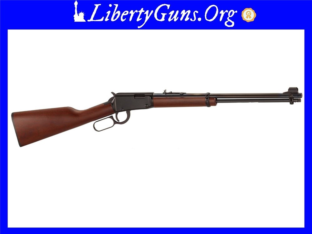 Henry Repeating Arms Lever Action 22lr Bl-wd 18.25" 619835001009 6198350...-img-0