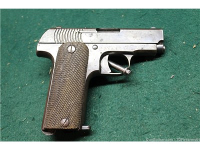 French Ruby WW1 handgun .32 acp alkartasuna Spain 7.65 browning c&r