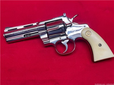  1971 Colt Python 4 inch Polished Stainless 