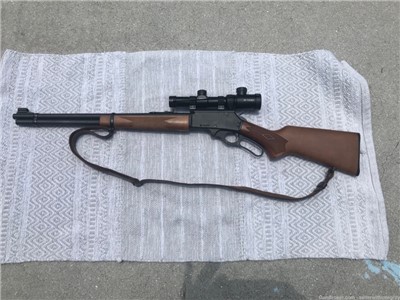 Marlin Model 336W 30-30 Winchester Lever Action Rifle with Sling and Scope