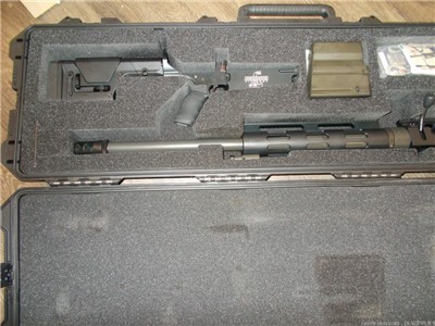 BUSHMASTER BA-50 50CAL BOLT ACTION REPEATER UNFIRED IN CASE W/ ACCESS