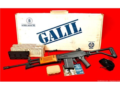 Ultra Rare Action Arms Galil 323 .308 w/ Original Box NIB Grail