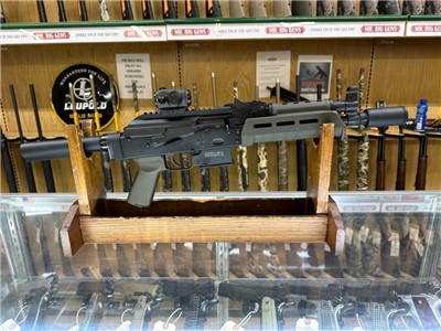 Palmetto State Armory AKV 9mm AK Type Pistol W/ 3 Mags & Red Dot