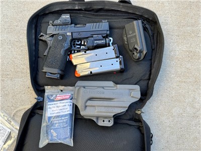 Staccato CS with Holosun 507cX2, TLR-7 Sub, Holster, Mags