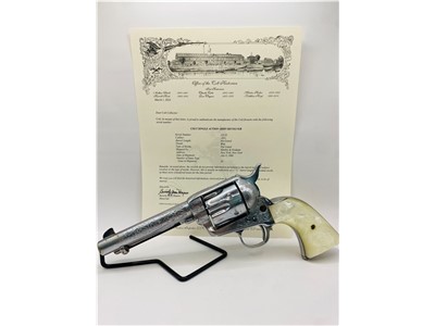 Colt Single Action Army July 9, 1880 Chromed & Engraved