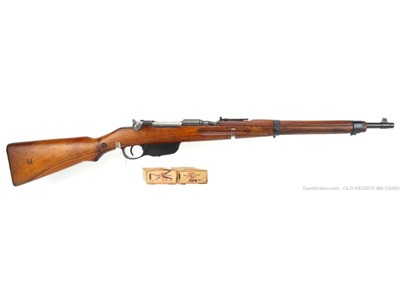 AUSTRIAN STEYR M95 / 1895 SHORT RIFLE & WWII GERMAN 8x56R AMMO *NO RESERVE*