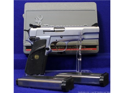 Browning Hi-Power - Silver Chrome Finish .40 S&W - Mousetrap Magazines