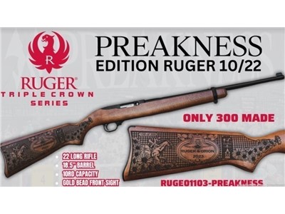 No Reserve!!    Ruger 10/22 Kentucky Derby limited edition 