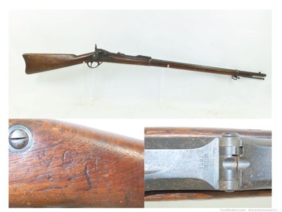 Antique U.S. SPRINGFIELD M1873 TRAPDOOR .45-70 GOVT Rifle “SWP” CARTOUCHE  