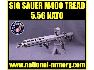 SIG SAUER M400 TREAD 16" 5.56" NATO ROMEO 5 RED DOT 