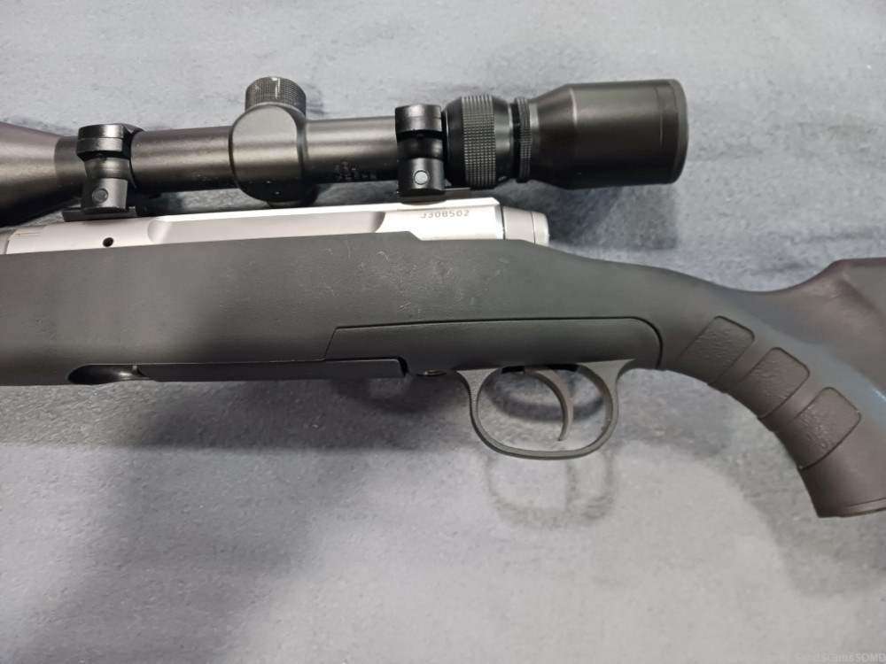 SAVAGE AXIS 270 WIN 22" STAINLESS BUSHNELL 3-9x40 BOLT ACTION PRE-OWNED-img-8
