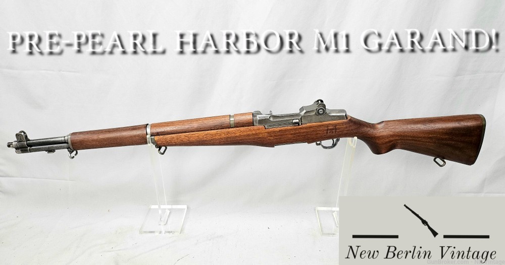 PRE-PEARL HARBOR WWII M1 GARAND CMP M1-Garand Springfield Armory Garand M1!-img-0