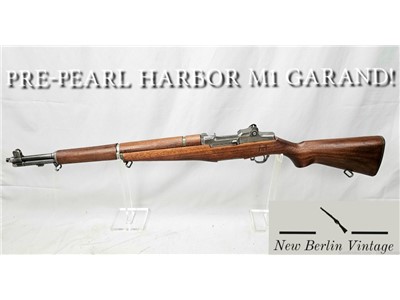 PRE-PEARL HARBOR WWII M1 GARAND CMP M1-Garand Springfield Armory Garand M1!