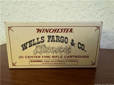 Winchester 30-30 win silvertip Wells Fargo collectors box ULTRA DESIRABLE