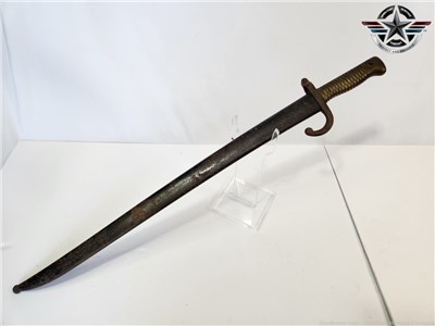 WW1 WWI French Chassepot Bayonet Model 1866 Rifle Sword Prussian