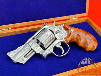 RARE S&W 624 STAINLESS 3" .44 SPECIAL |*JOSEPH CONDON MASTER ENGRAVED*|