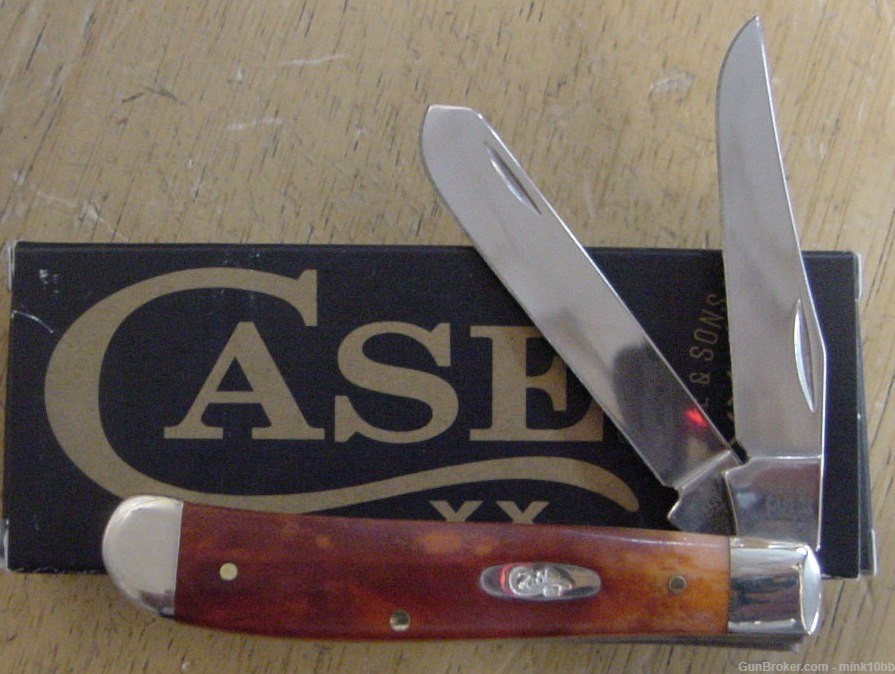 Case Mini Trapper Knife Chestnut CA28700-img-0