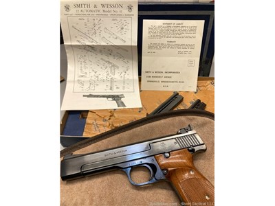 Exqusite Smith & Wesson Model 41 LR22 EFS 1967 RARE and Beautiful S&W 41