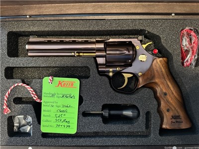 Nighthawk Custom Korth Classic .357mag Revolver