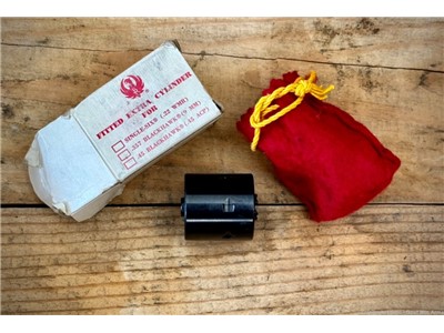 PENNY START: Ruger Single Six .22 WMR Cylinder - Unused w/ Box & Bag